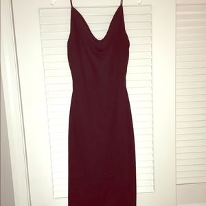 Juniors Formal Black Dress